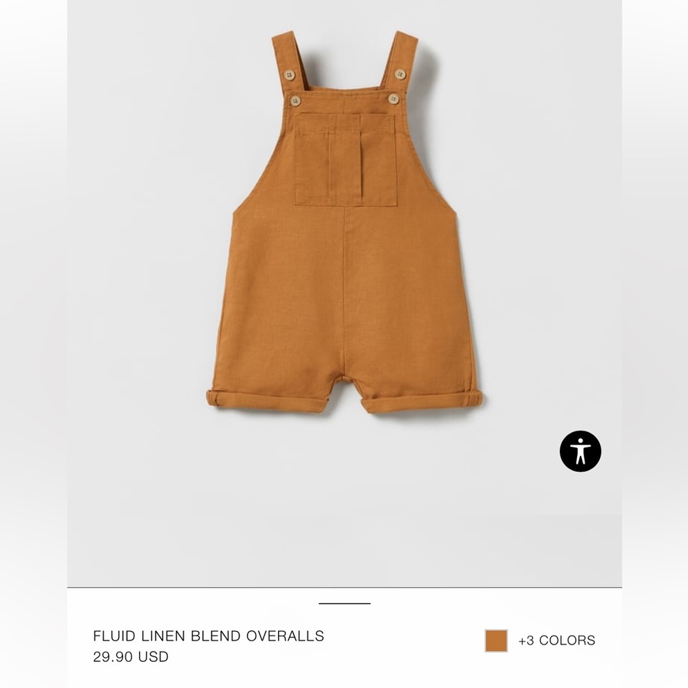 Zara overalls NWT